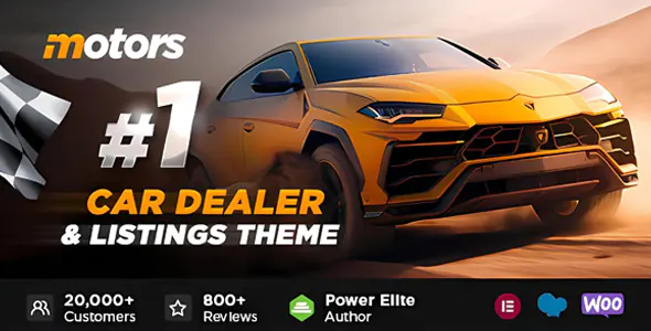 Motors - Car Dealer, Rental & Listing WordPress theme