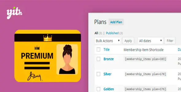 YITH WooCommerce Membership Premium