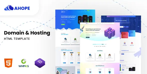 Ahope - Responsive HTML Hosting Template