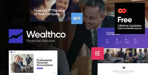 WealthCo - Business & Financial Consulting WordPress Theme