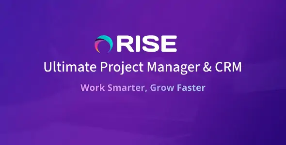 RISE - Ultimate Project Manager & CRM