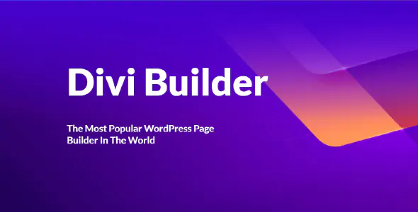 Divi Builder – Visual Page Builder For WordPress