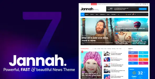 Jannah - Newspaper Magazine News BuddyPress AMP