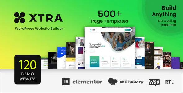 Xtra – Multipurpose WordPress Theme + RTL